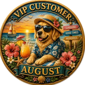 August VIP medallion