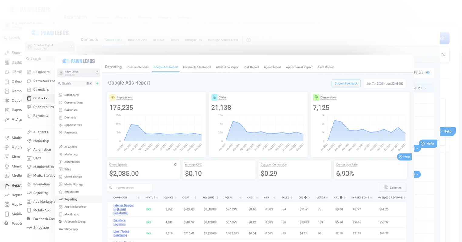 The Shmello platform, every one of those tools in a single tab